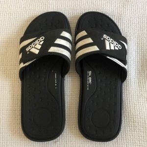 Adidas Slides Classic Black Size 9